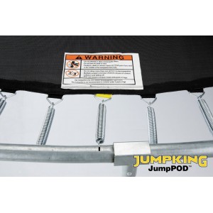 Jumpking 8ft x 11.5ft Oval JumpPod Premium Trampoline 